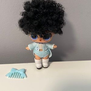 LOL Doll, HairGoals Miss Jive, Rooted Black Hair, GoGo